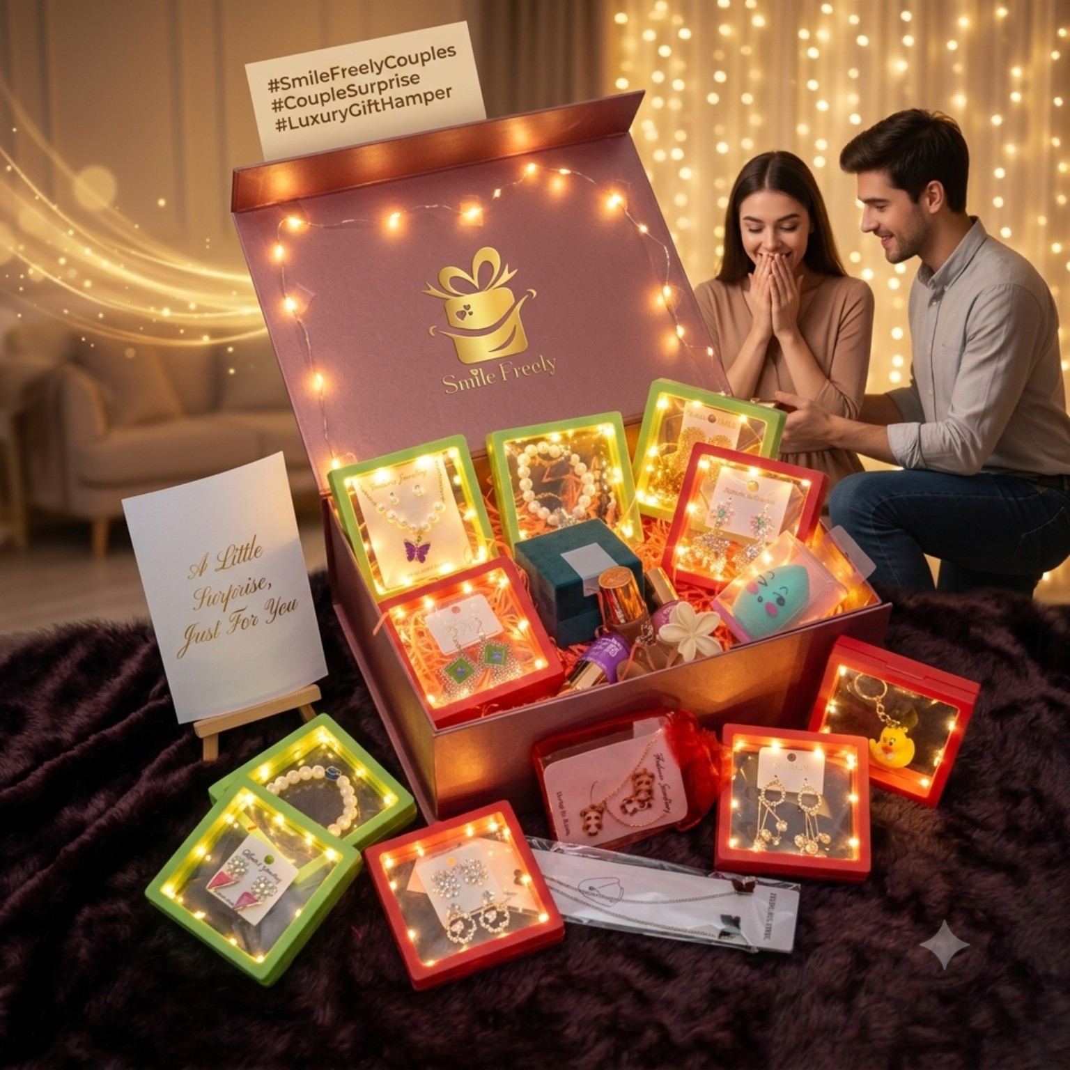 Smile Freely surprise gift